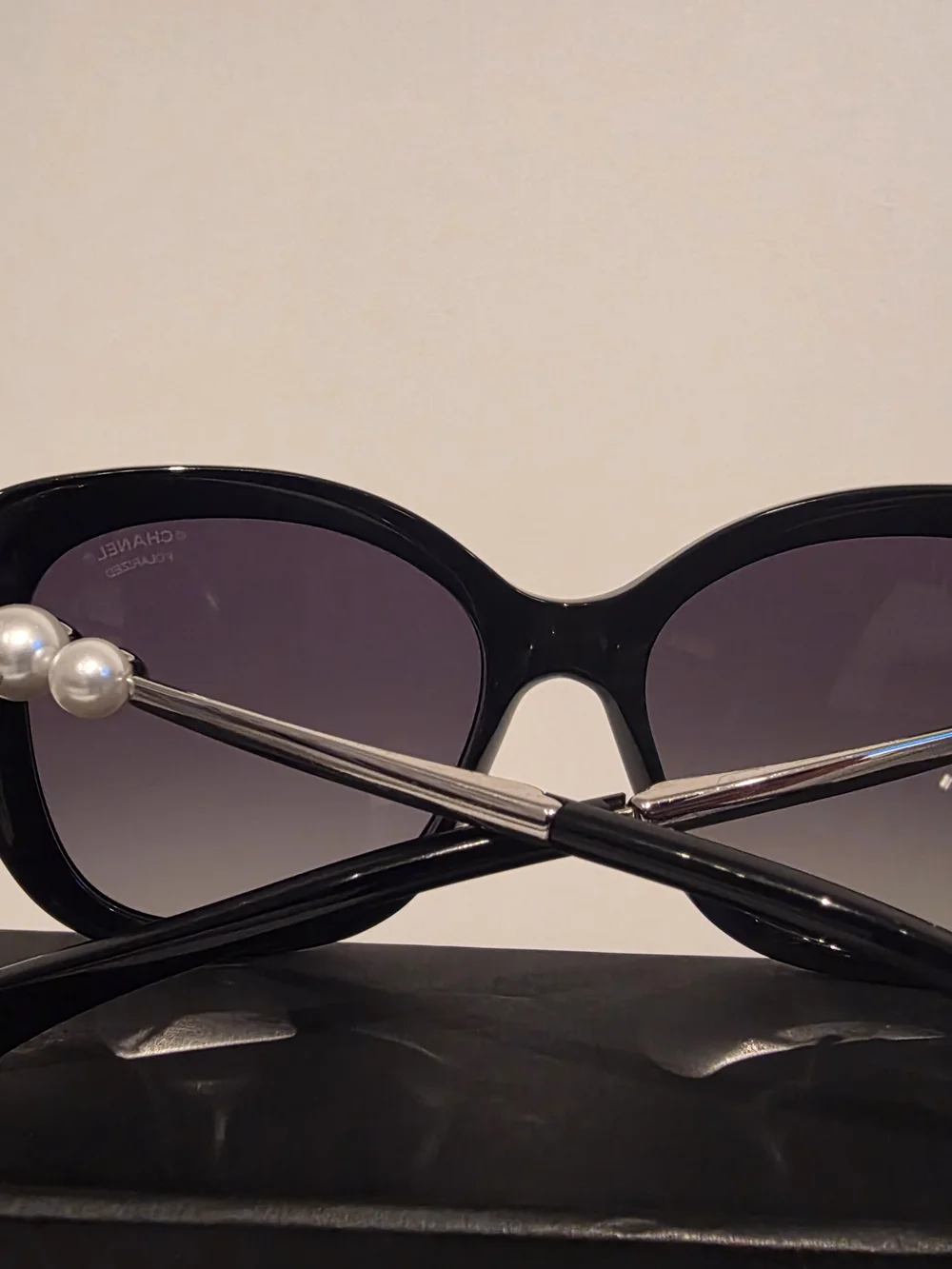 Chanel Black Oversized Women's Sunglasses